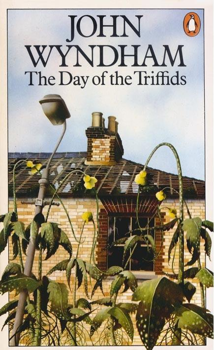 carnivorous plants gather around an urban house