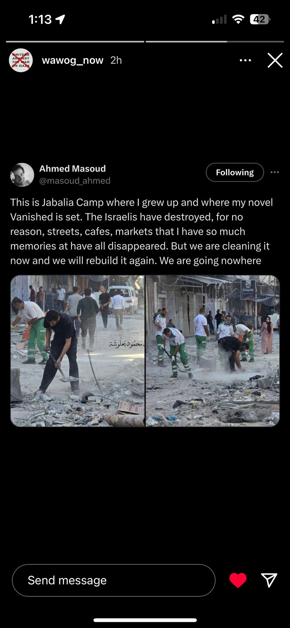 [fiona apple voice] drain the chickpeas