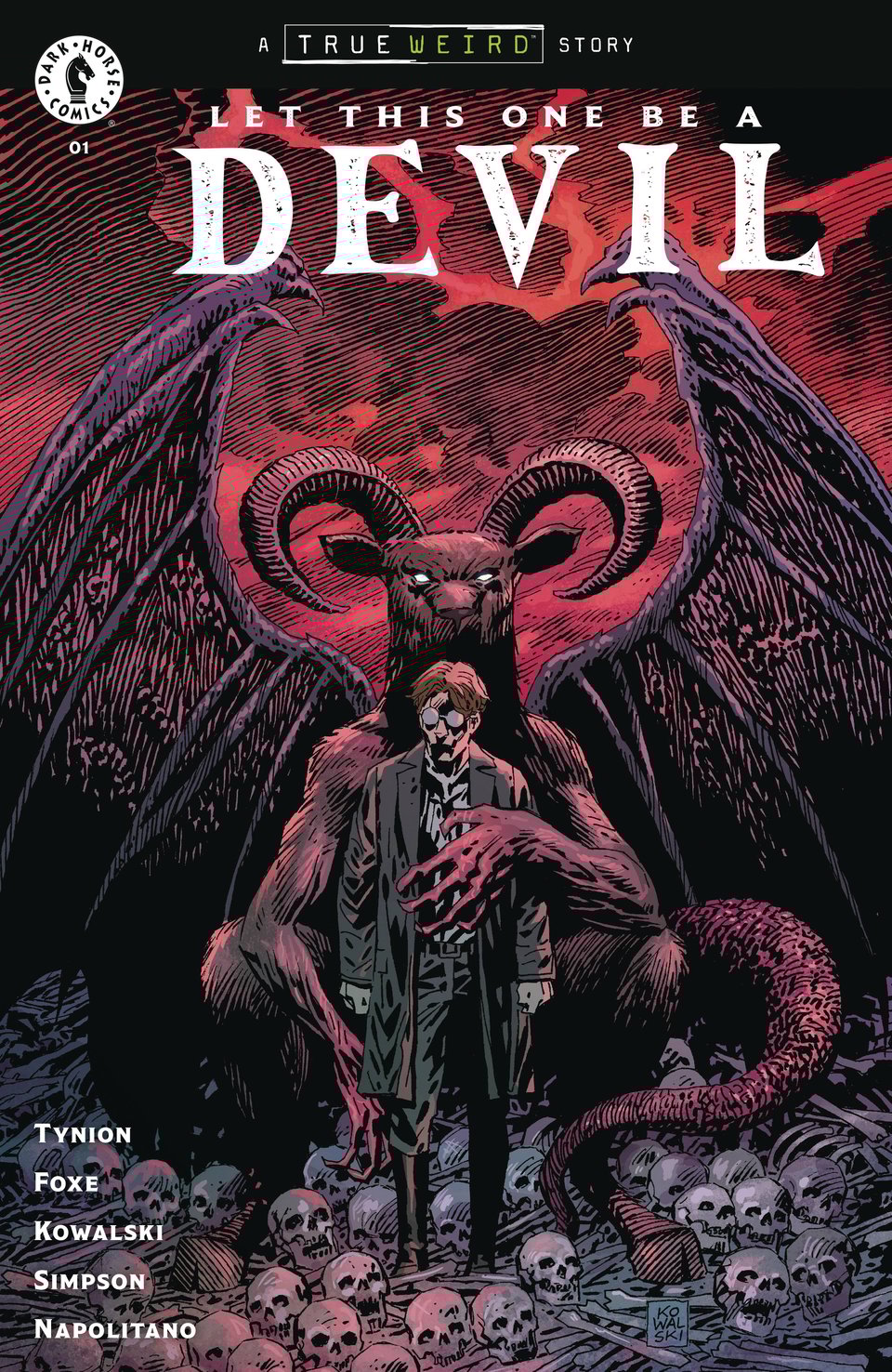 Let This One Be a Devil #1 Variant Cover Art by Piotr Kowalski & Brad Simpson