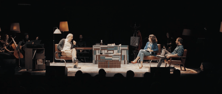 a group of people on stage