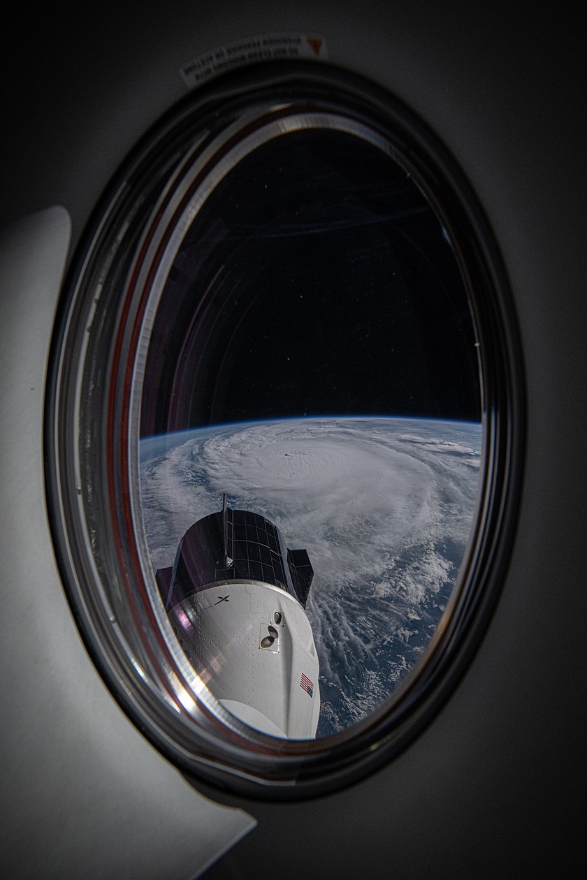 Hurricane Milton from space