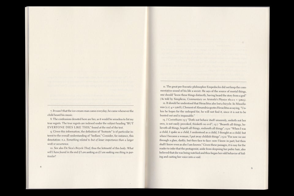 [Two blank pages with only paragraphs of footnotes at the bottom.]