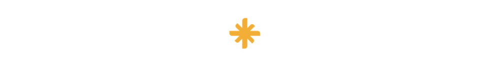 A bright orange asterisk