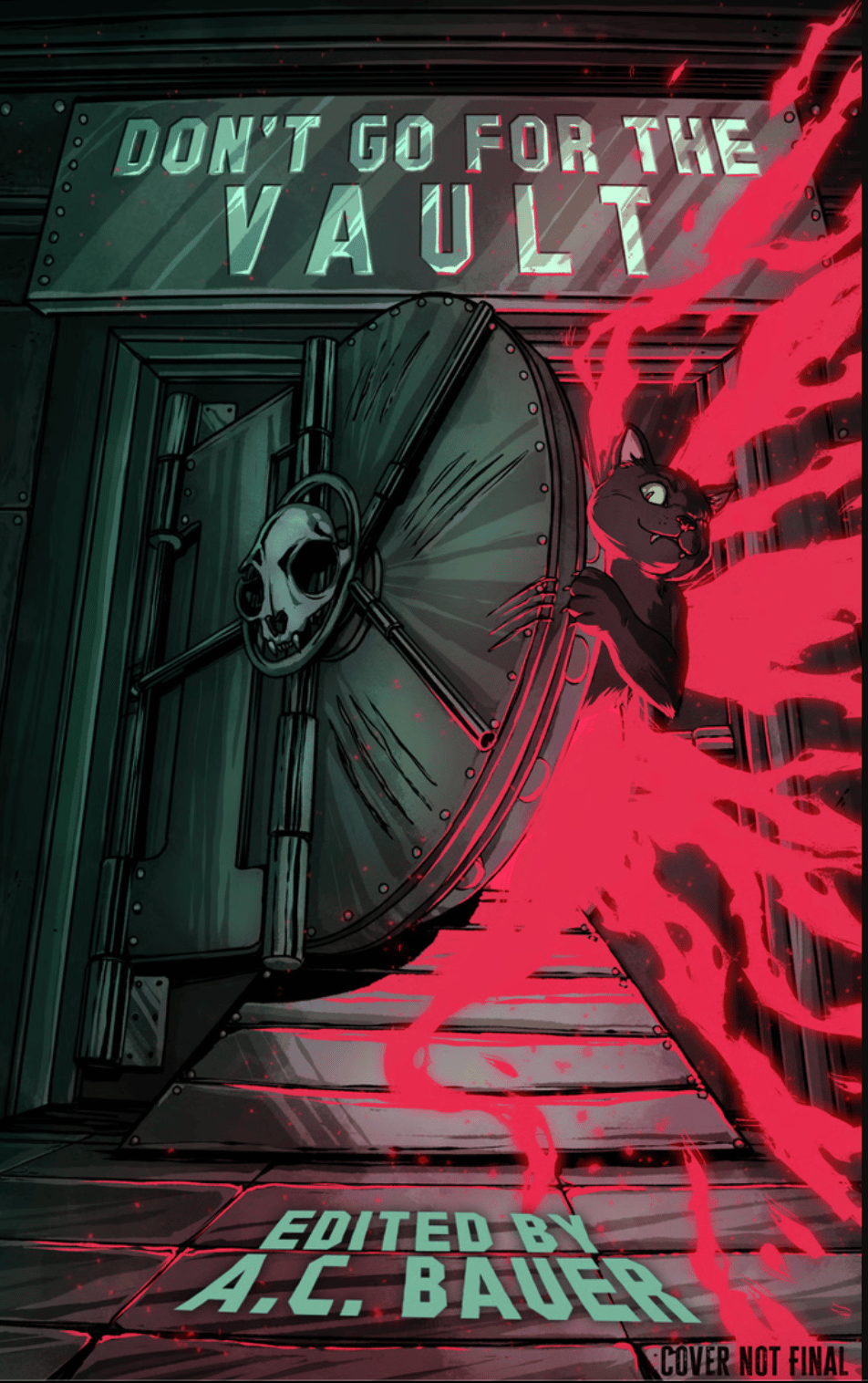 not final cover for don't go into the vault