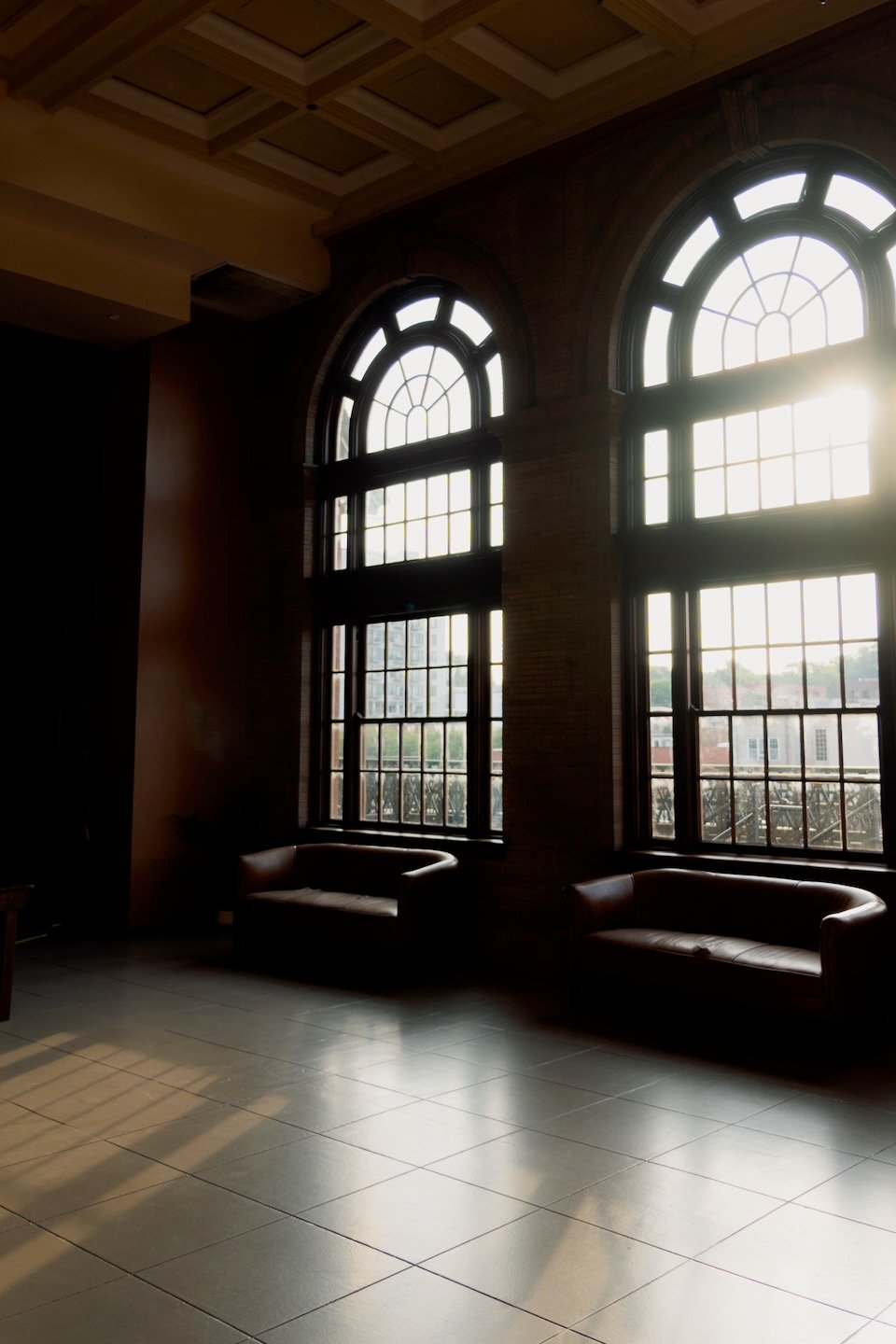 Arched window