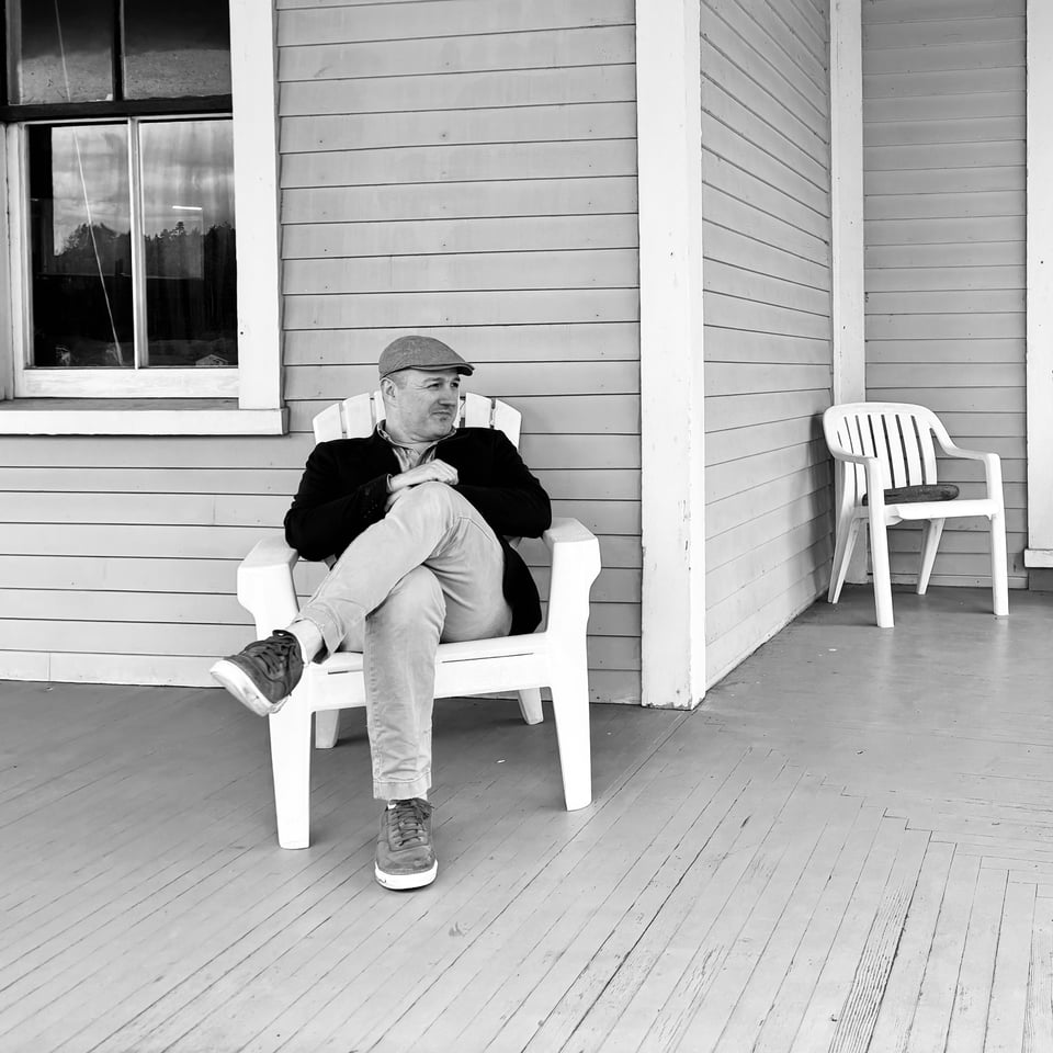 poet, seated