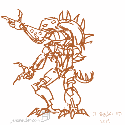 Avak dancing the pistol jig