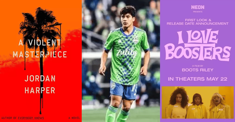 Jordan Harper's next novel, the Sounders' best young player, and the new film from Boots Riley