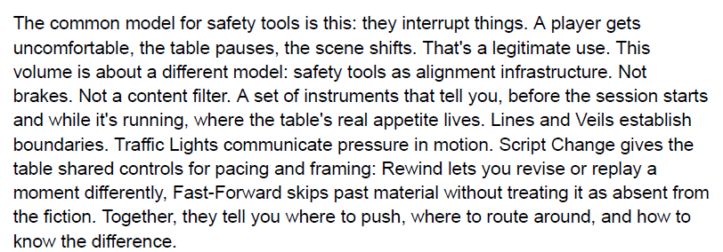 It's Worse Than That - Reframing Safety Tools