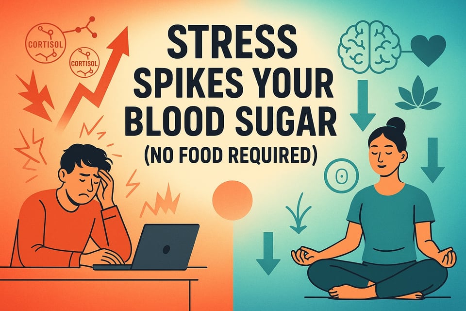 Stress Spikes Your Blood Sugar
