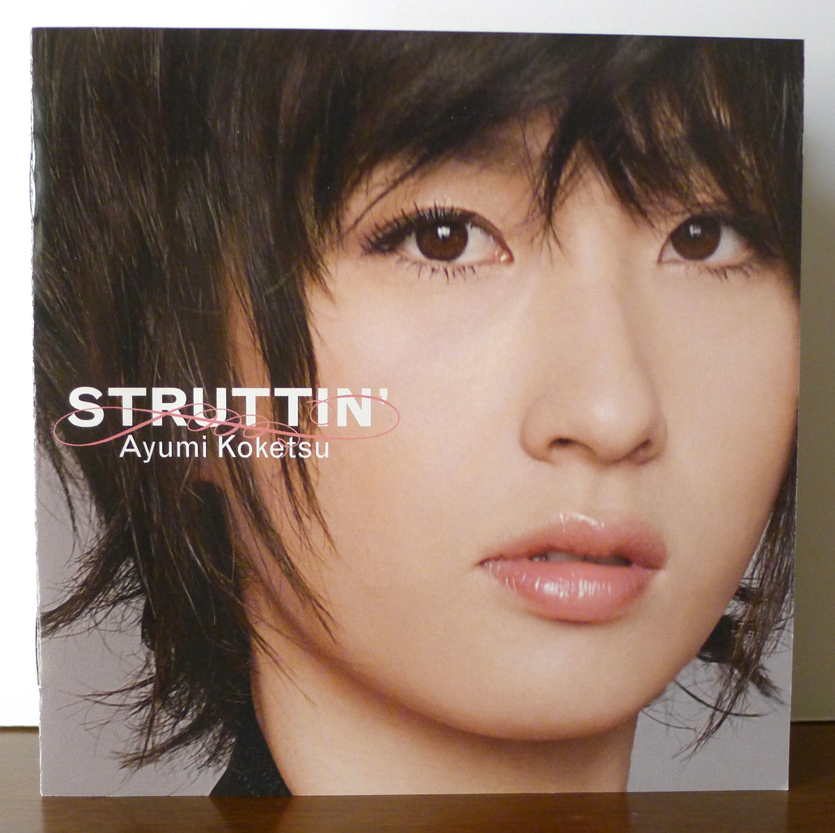 Booklet of CD “/Struttin’/” by Ayumi Koketsu - front page