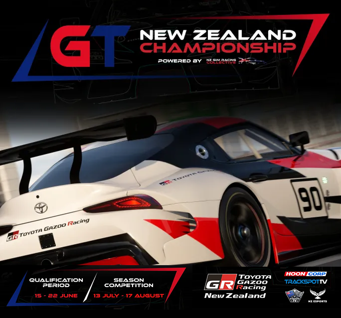 GT New Zealand Championship promo graphic