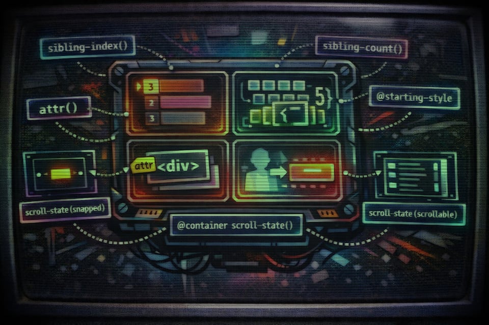 A screenshot from the article 4 CSS Features Every Front-End Developer Should Know In 2026 · January 7, 2026