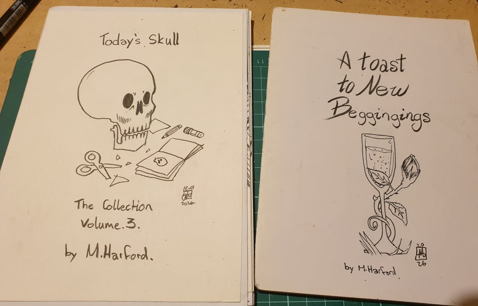 here i am. not quite dying...