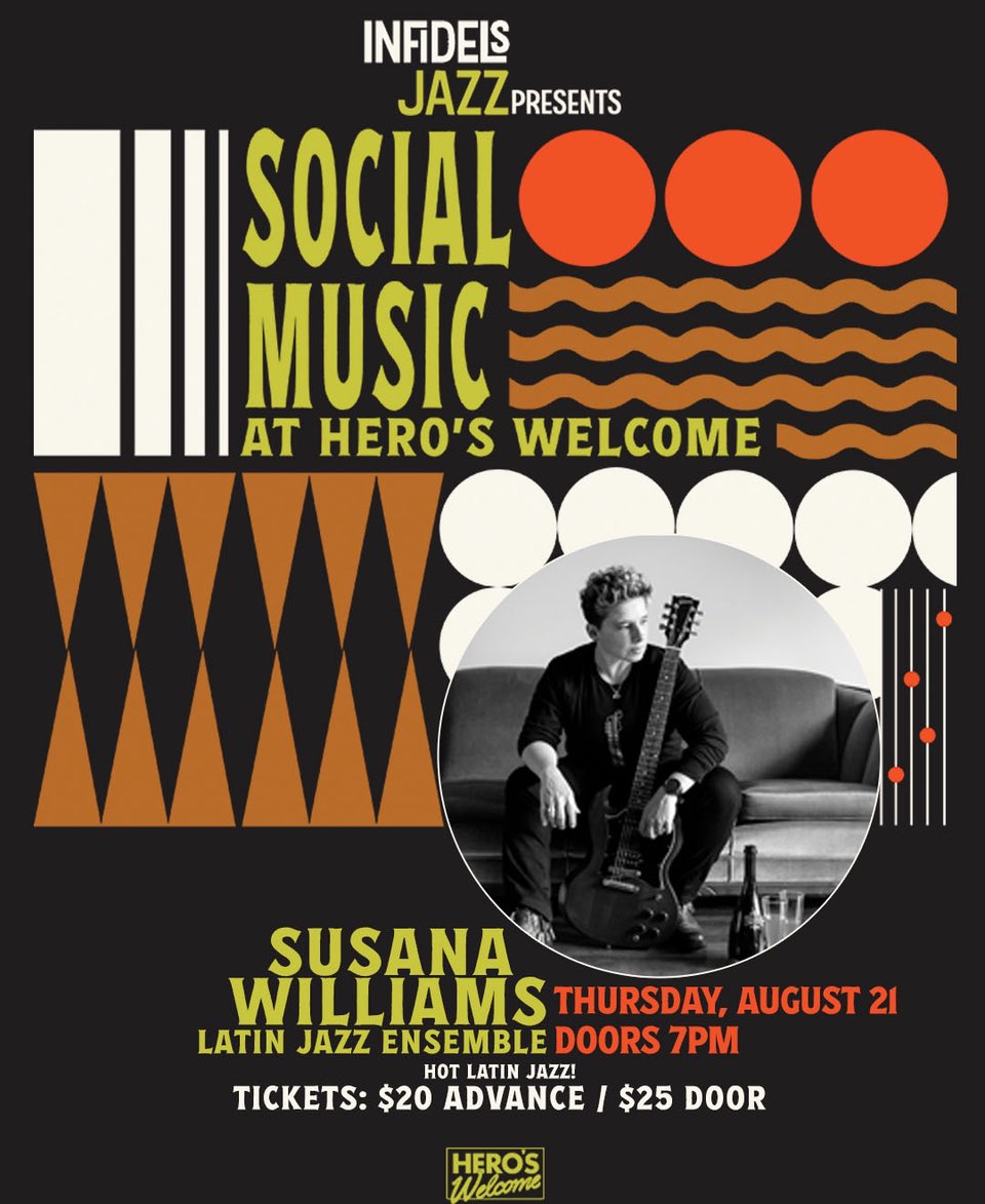Susana Williams Latin Jazz Ensemble at Hero’s Welcome