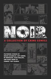 cover for noir crime comics anthology