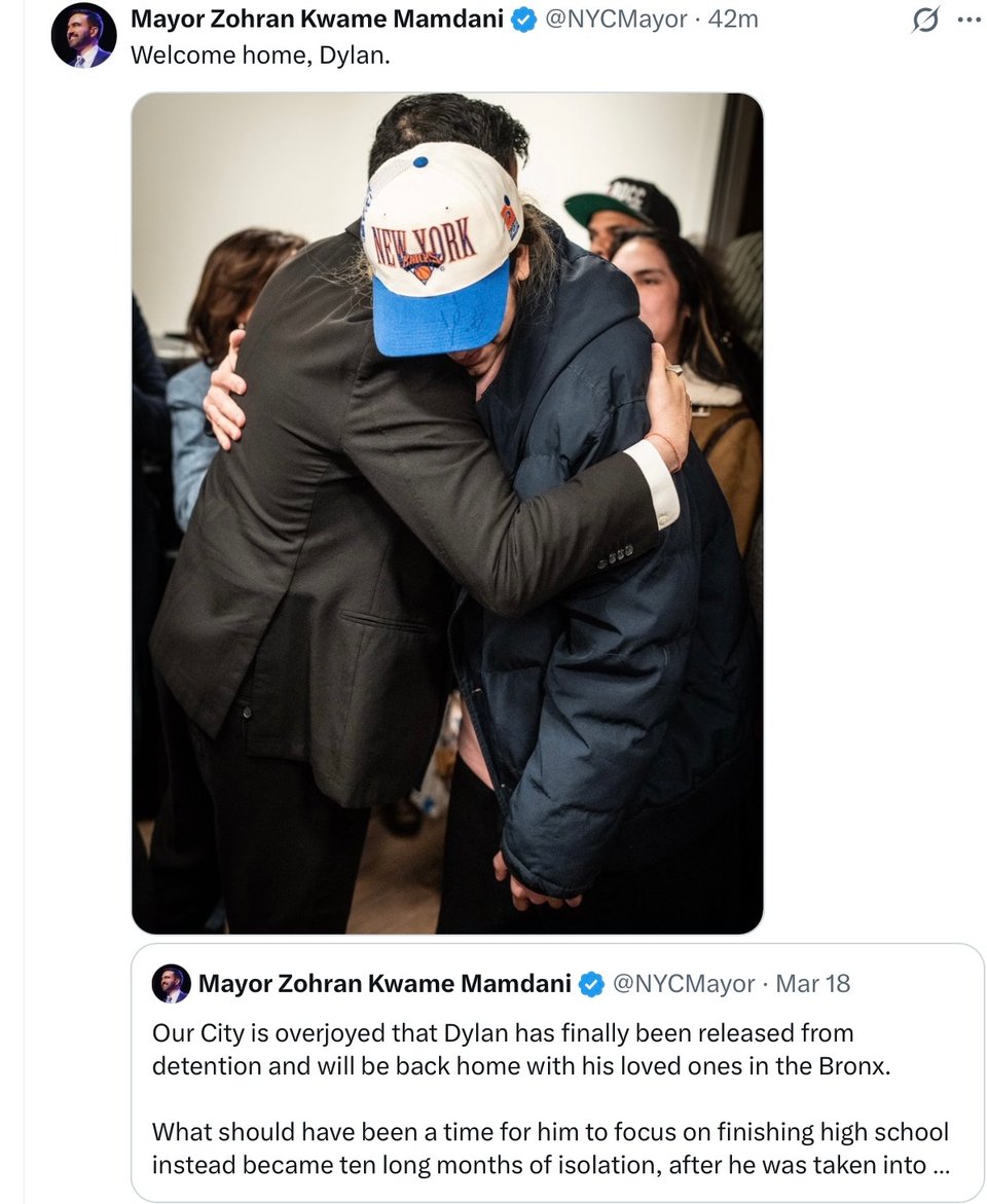 Mayor Mamdani is happening in NYC.