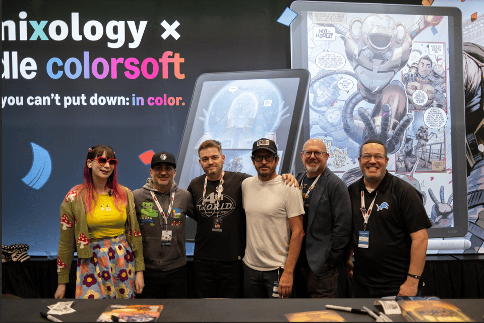 nycc 2025 comixology signing: kim-joy, omar morales, scott snyder, lee loughridge, marc guggenheim, neil kleid