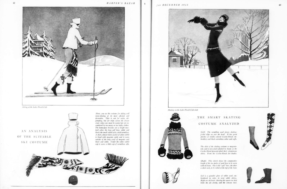 An analysis of the suitable ski costume