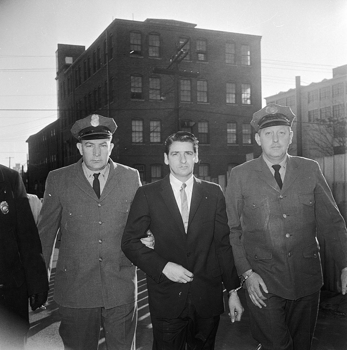 Albert DeSalvo, who confessed to the Boston Strangler murders, photographed after his 1967 recapture.