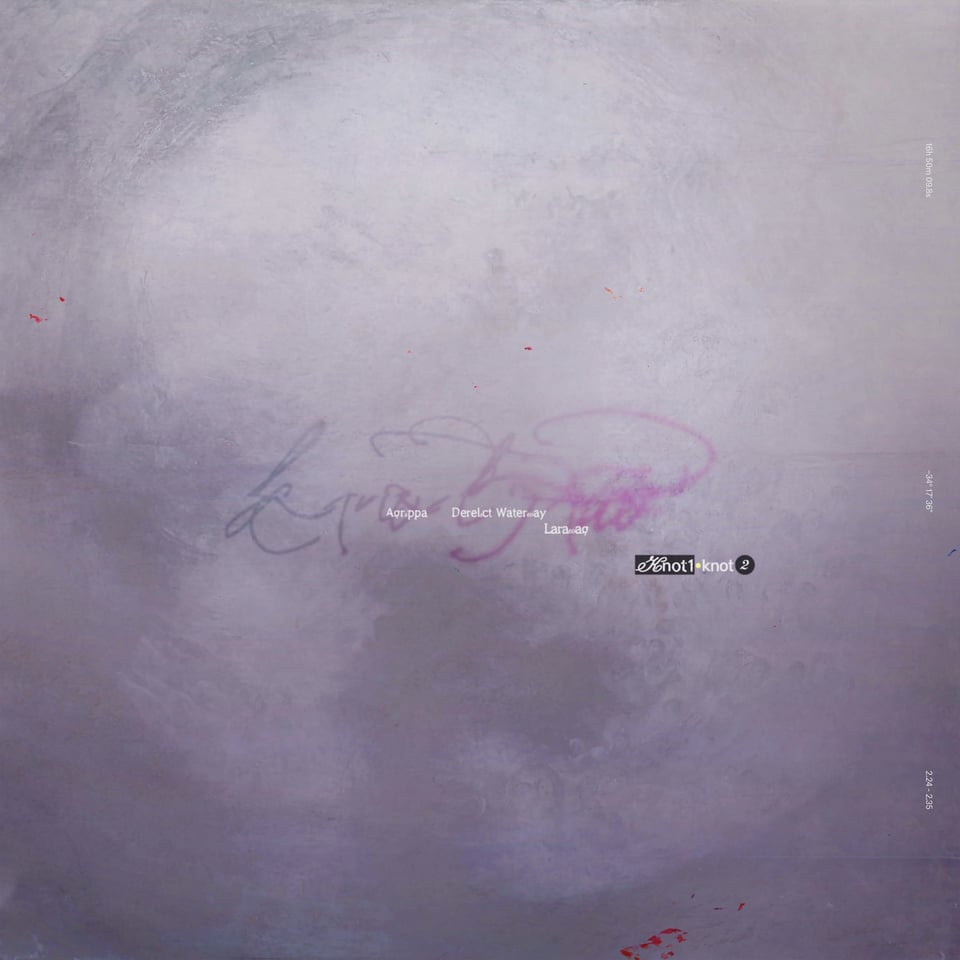 Abstract cover art of the EP Knot 1 Knot 2 by Cotton Mouth