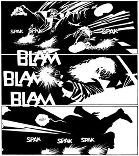 panel from sin city