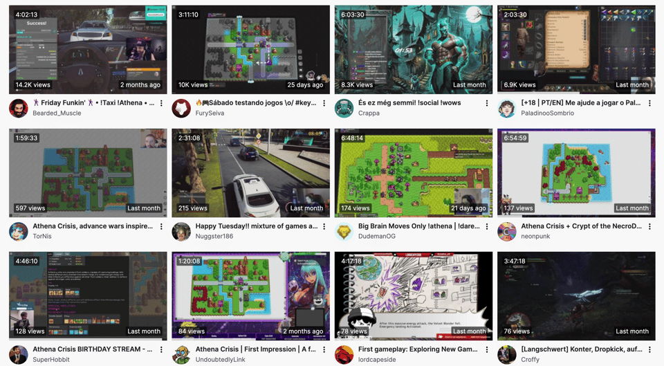 Screenshot of Twitch