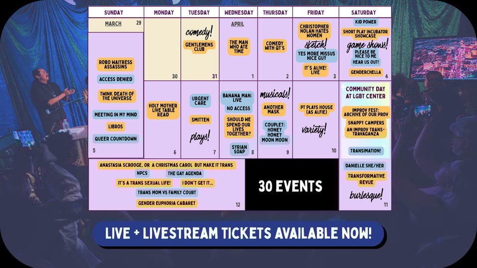 Trans Art Starts Shortly!