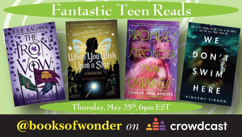 Fantastic Teen Reads, May 25 at 6 PM ET on Crowdcast!