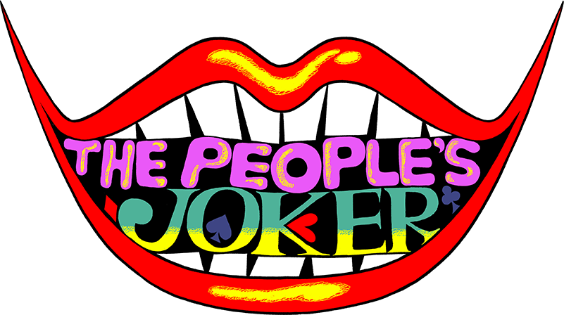 The logo for The People's Joker.