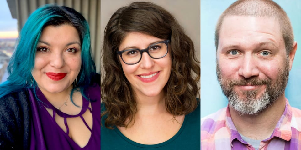 Headshots of our three international teachers.