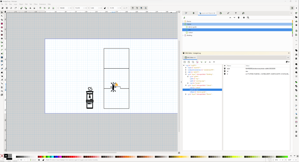 Some inkscape IDE stuff
