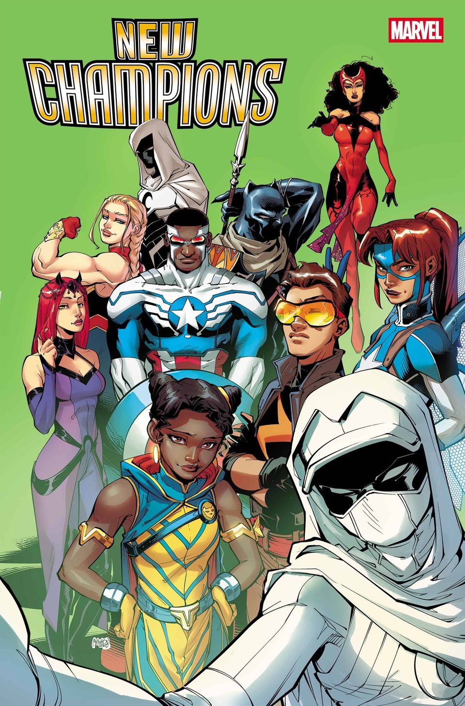 New Champions #6 Cover Art by Gleb Melnikov