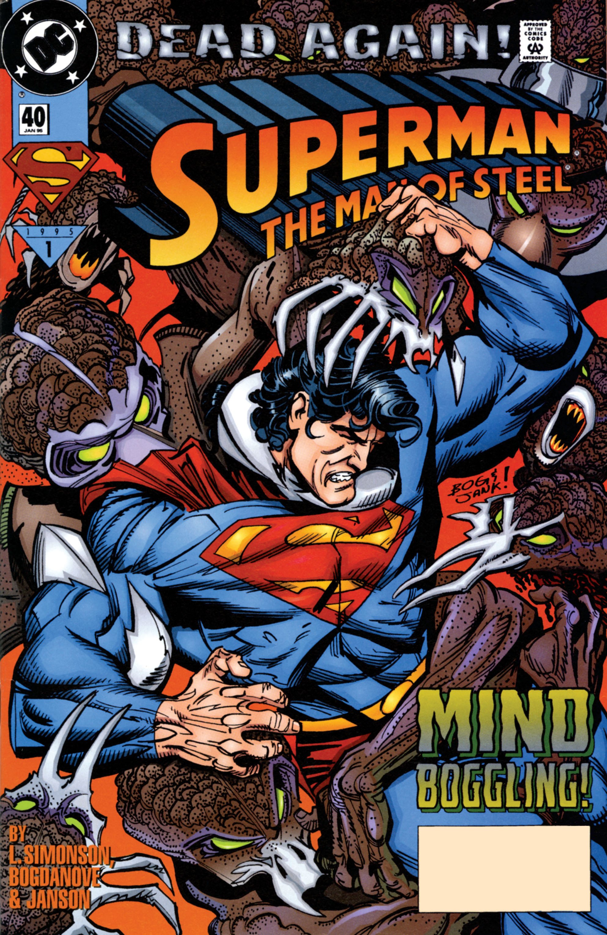 Superman: The Man of Steel #40 (January 1995)