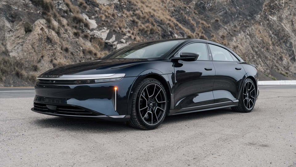 US Armor Groups version of the Lucid Air Sapphire