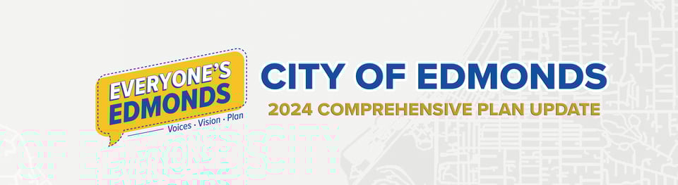 City of Edmonds comprehensive plan update logo