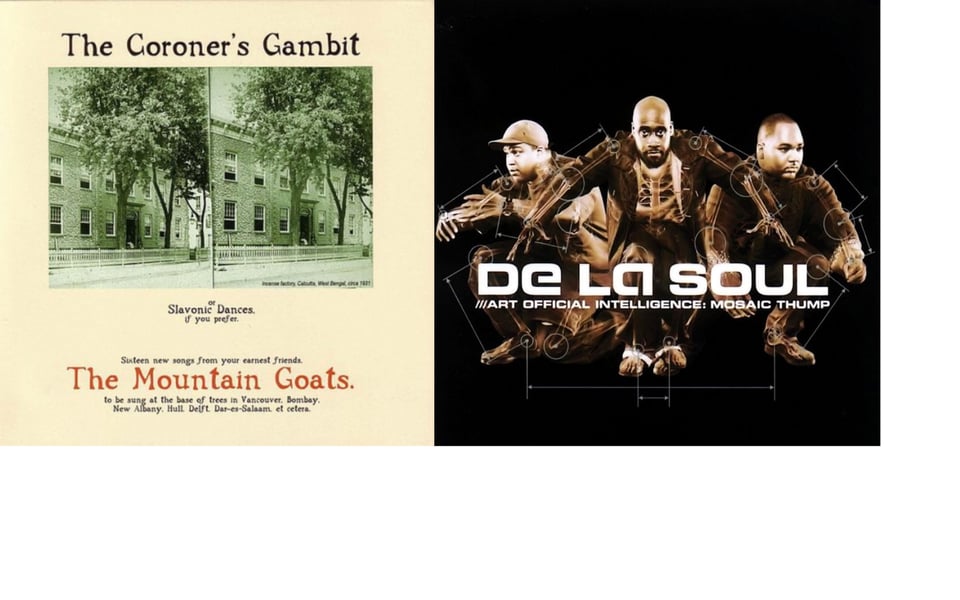 #83 The Best Album of 2000 Match #30: The Mountain Goats vs. De La Soul