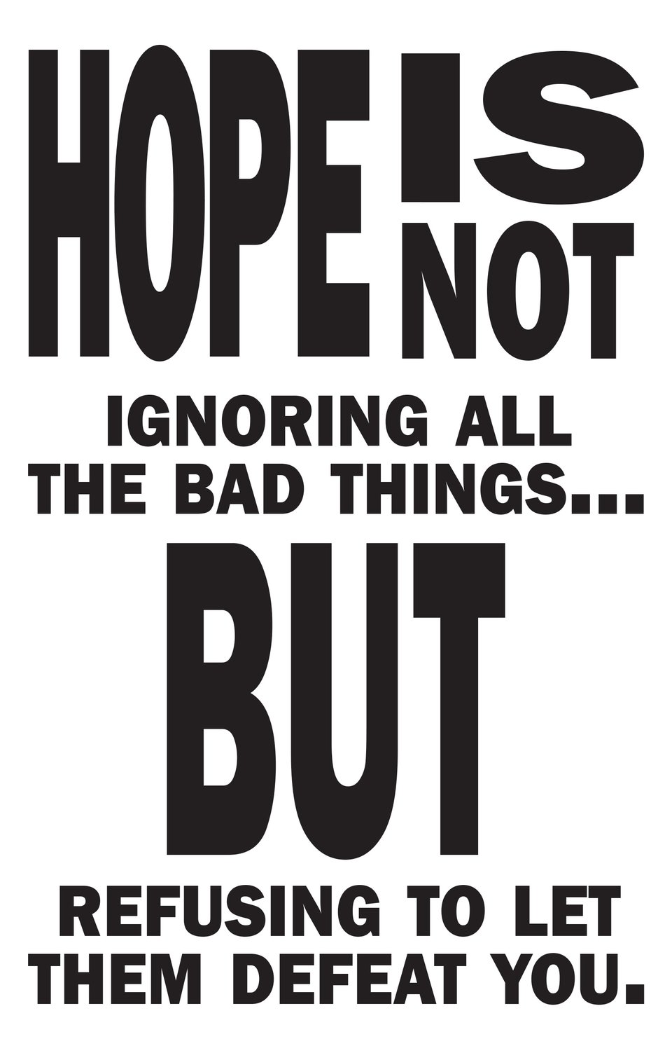 Lavender Phoenix Inside Cover. Hope is not ignoring the bad things/// but refusing to let them defeat you.