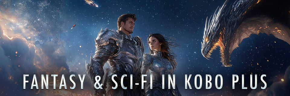 Fantasy and Scifi in Kobo Plus Logo