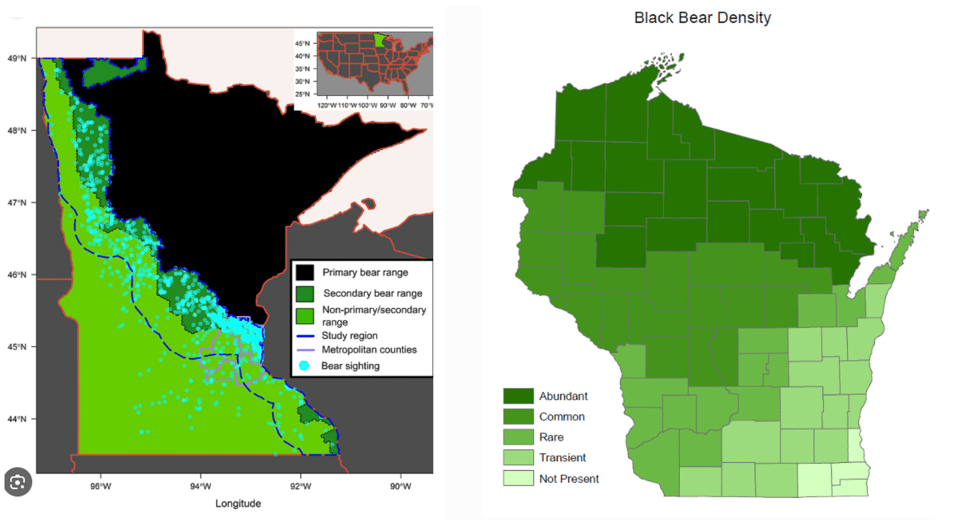 Left: Researchgate.net; right: Wisconsin Department of Natural Resources