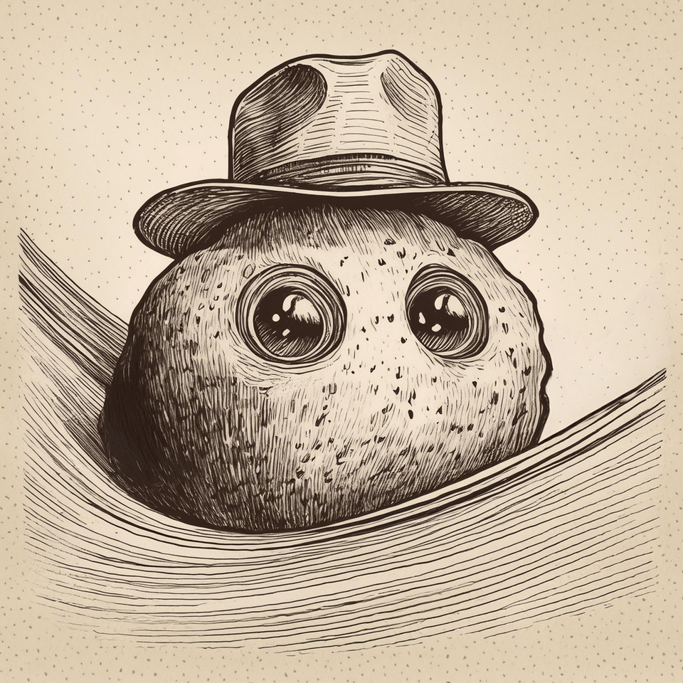 A curious explorer delving deep into the watery abyss of the treatment plant