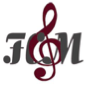 FCM logo with a treble clef