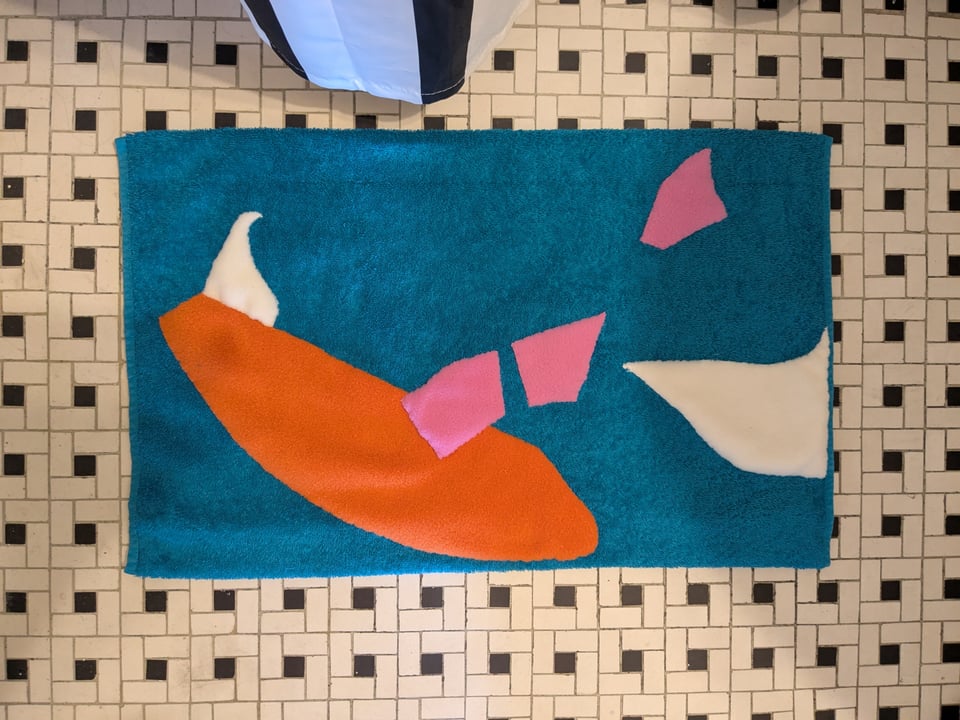 My Cold Picnic style bathmat