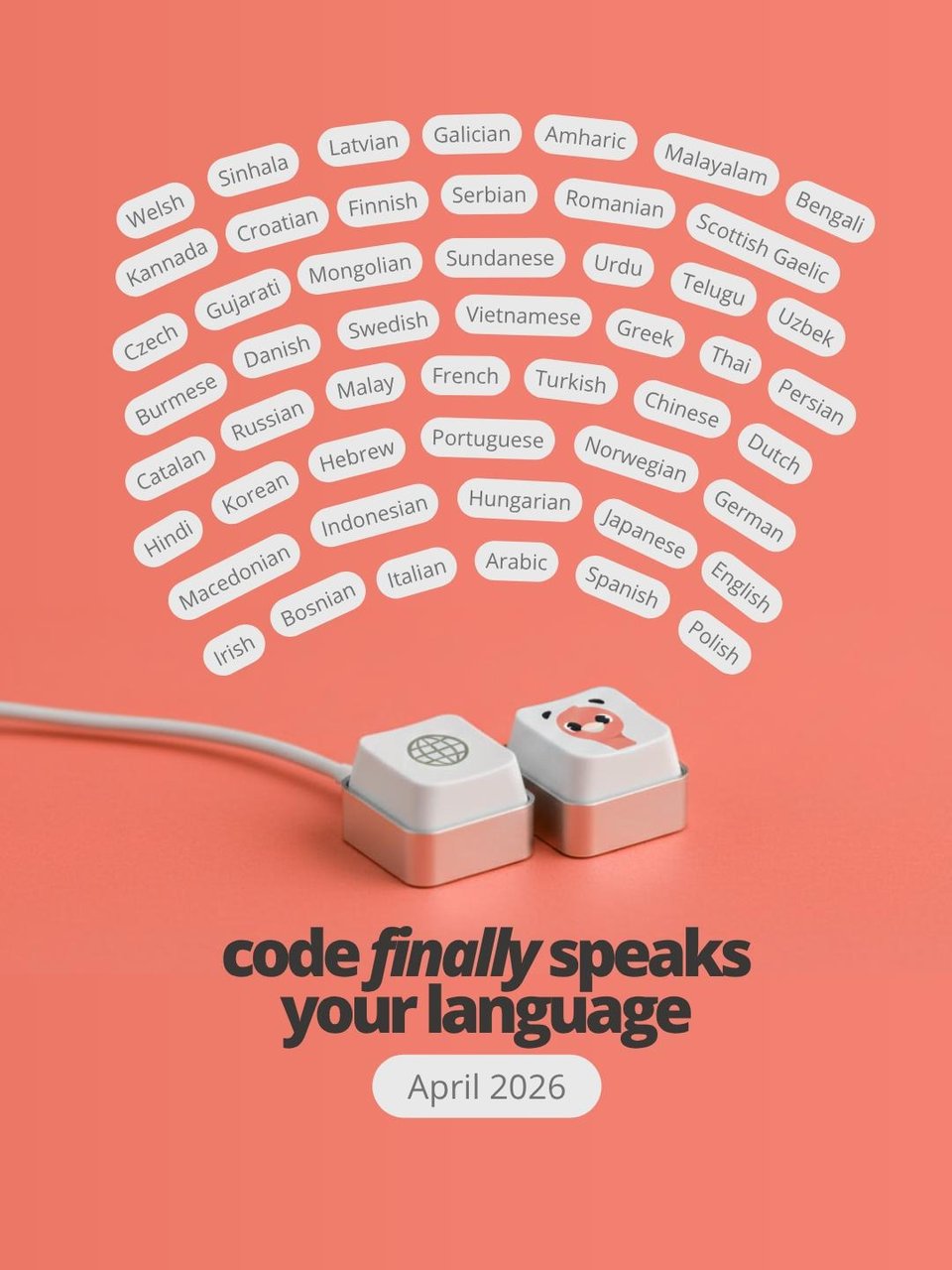 Legesher 51 languages announcement