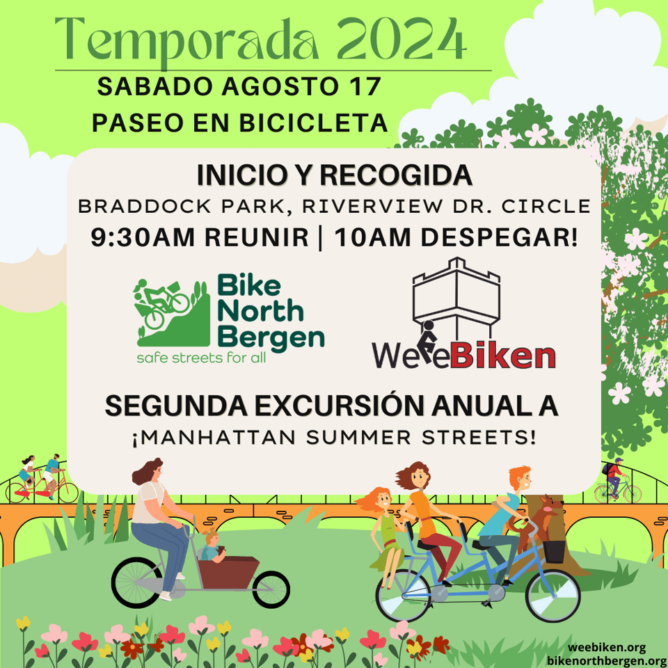 a poster for a cycling event