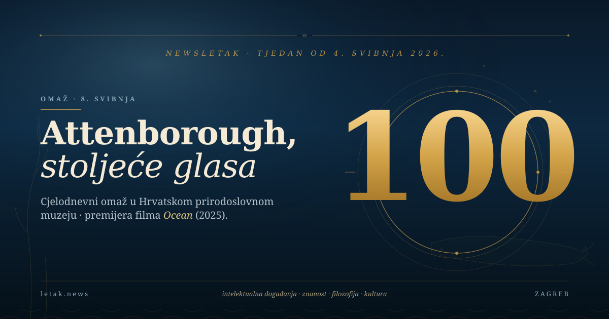 Newsletak: Attenborough slavi sto godina — premijera filma Ocean