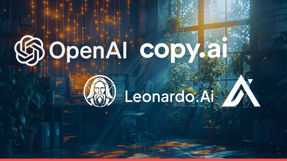 open ai copy ai and leonardo ai