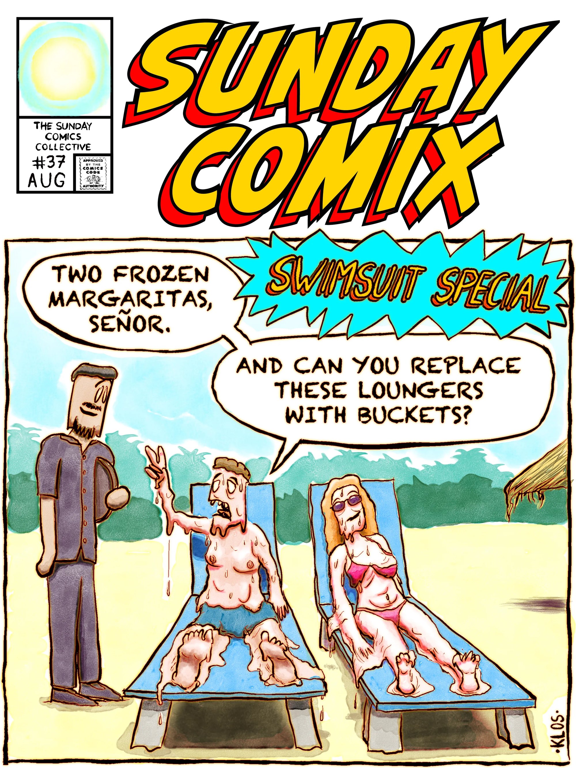 Sunday Comix #37 • SWIMSUIT SPECIAL