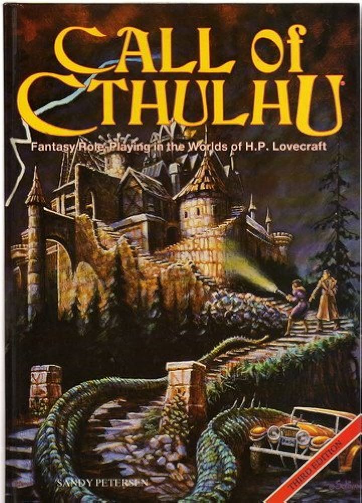 A castle, investigators, tentacle and a car