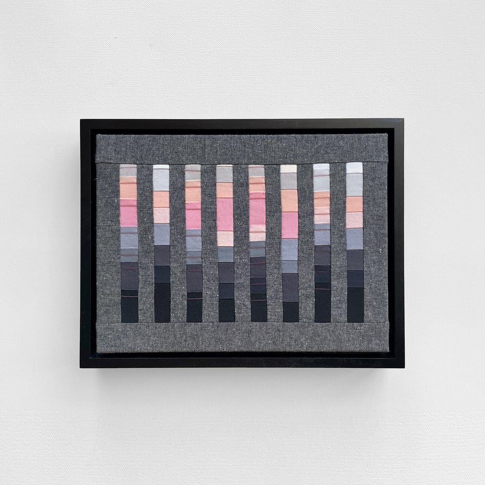 textile artwork by Mary Pow